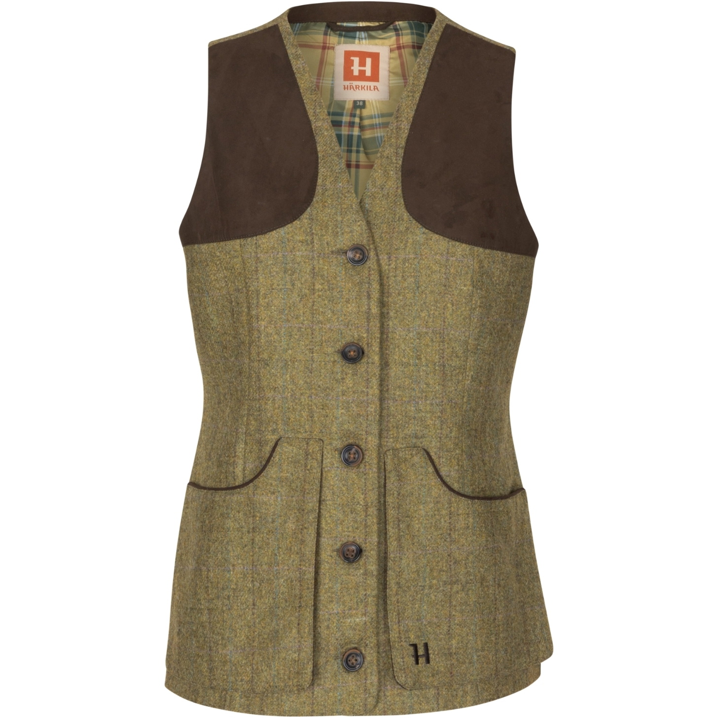 Harkila Womens Jura Shooting Waistcoat 10257 - Olive